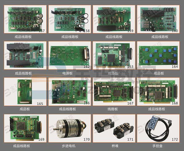 PCB Cards and other Electrical Parts for Drill EDM Machines